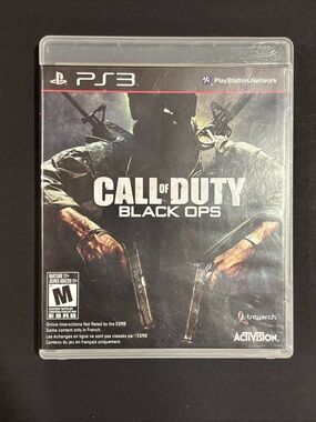 Sony PS3 Call of Duty: Black Ops - Black and White Cover